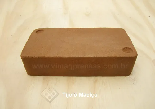 Tijolo ecológico Maciço comum