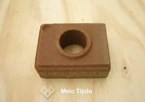 Tijolo ecológico Meio Tijolo